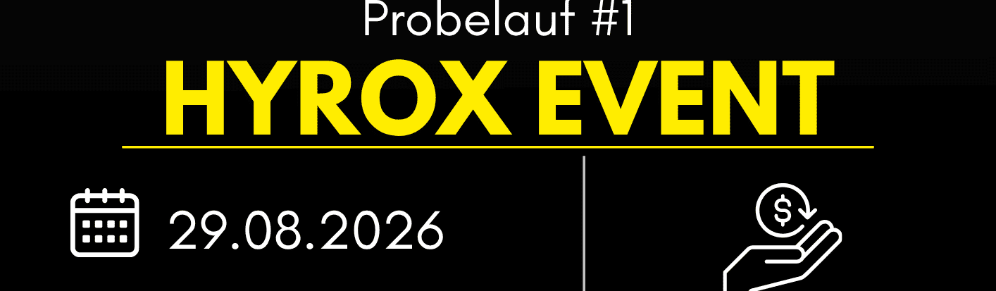 Plakat f&uuml;r Hyrox Event