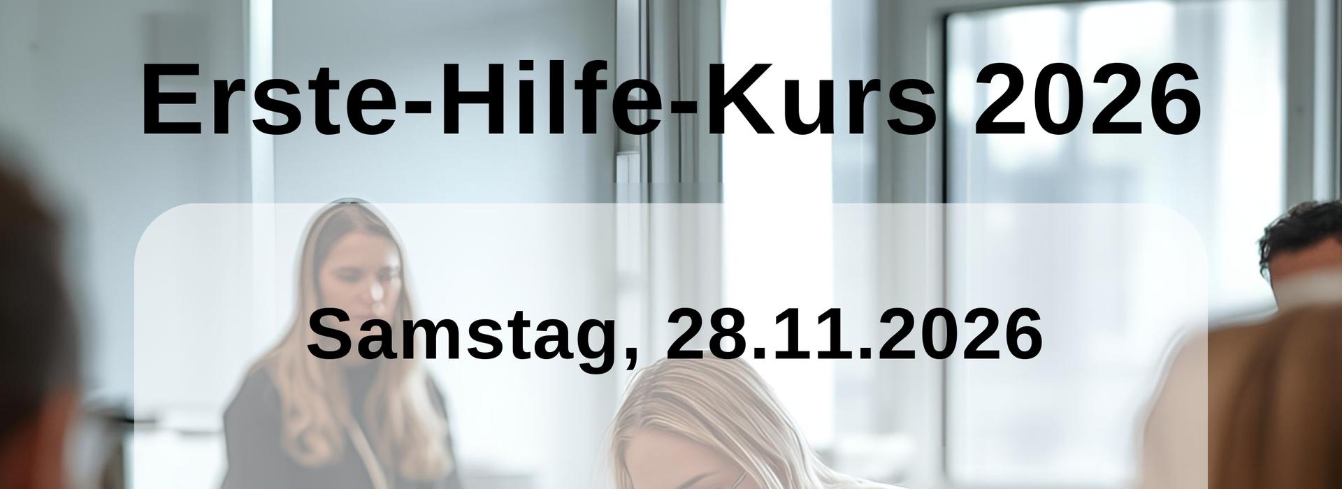 Erste Hilfe 2026